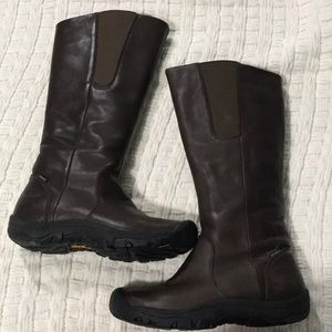 Keen brown leather boots size US 9.5
